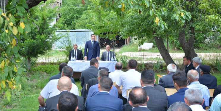 Rayon İcra Hakimiyyəti başçısının növbəti səyyar qəbulu rayonun Talışnuru kənd sakinləri ilə keçirilib