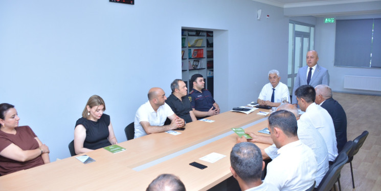 "Narkotik vasitələrin, psixotrop maddələrin və onların prekursorlarının qanunsuz dövriyyəsinə qarşı mübarizəyə dair 2025-2030 illər üçün Dövlət Proqramı"nın icrası məqsədilə maarifləndirici tədbir keçirilib