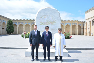 İndoneziyanın Azərbaycandakı fövqəladə və səlahiyyətli səfiri Berlian Helmi Şamaxı rayonuna səfər edib - 05.06.2026